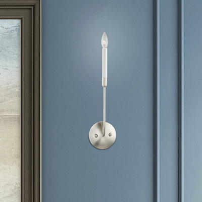 Balmers Steel Flush Mounted Sconce