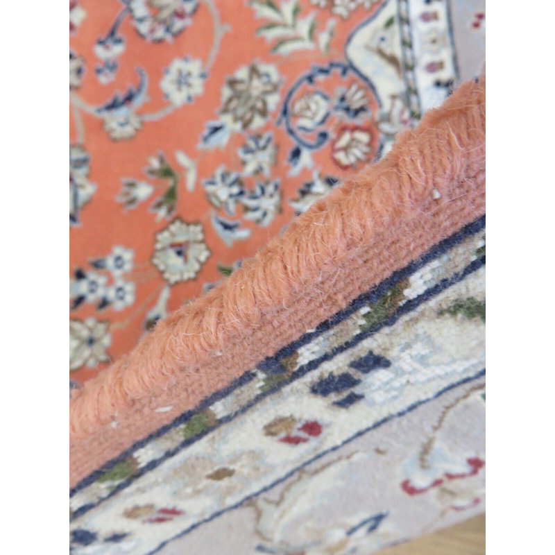Remilien One-of-a-Kind 5'7" X 8' Wool Area Rug in Salmon