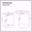 Ensemble de tables basses 24 pouces 2PCS-702438631