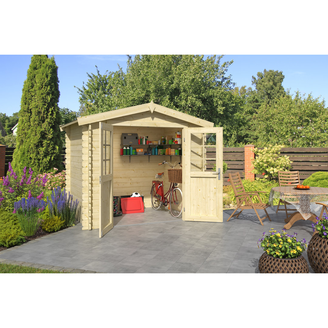 Lasita Ingo 175 - 8 x 6 Ft. Apex Roof Summerhouse With Single Glazing (28mm)