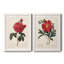 «Red Botanical III», ensemble de 2 peintures sur toile encadrées-2083011458-2083011471
