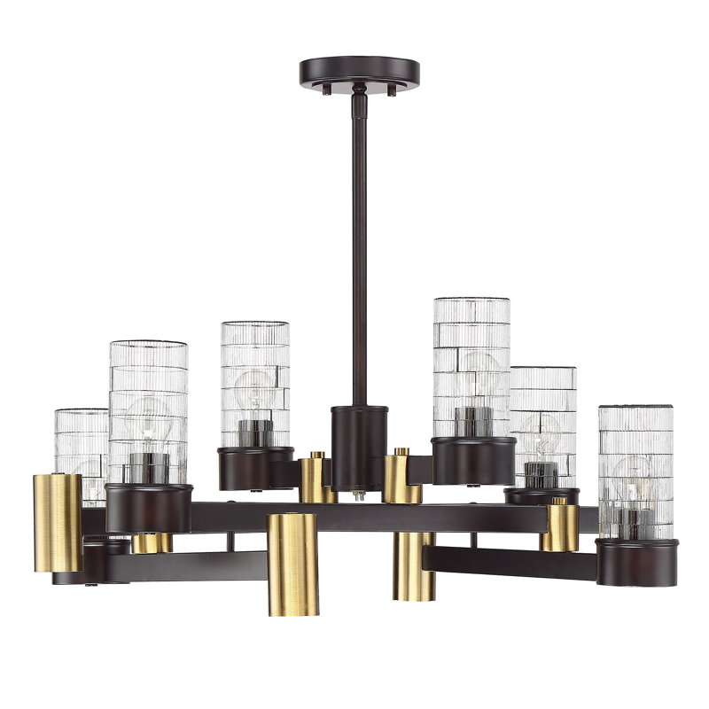Lustree classique/traditionnel 10 lumières ombrées Cull