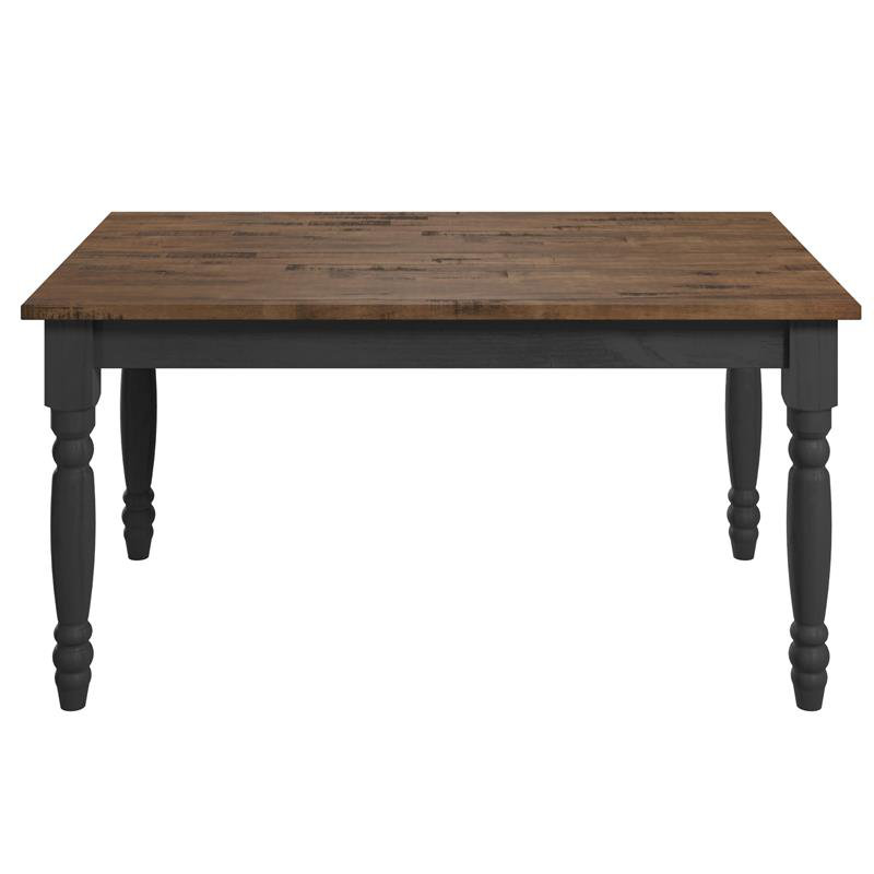 Wood Dining Table Black | Furniture Dash, Black