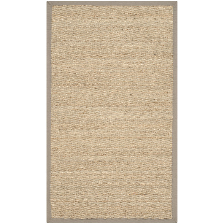 Roloff Natural Fiber Seagrass Solid Color Rug