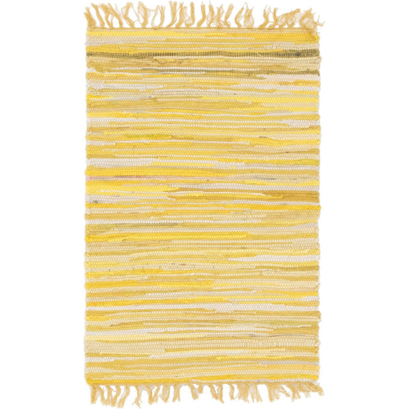 Gwin Cotton Abstract Indoor Rug, Rectangle 2'2" x 3'