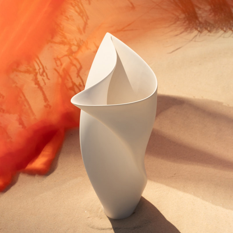 Euphonious Vase-Matte White