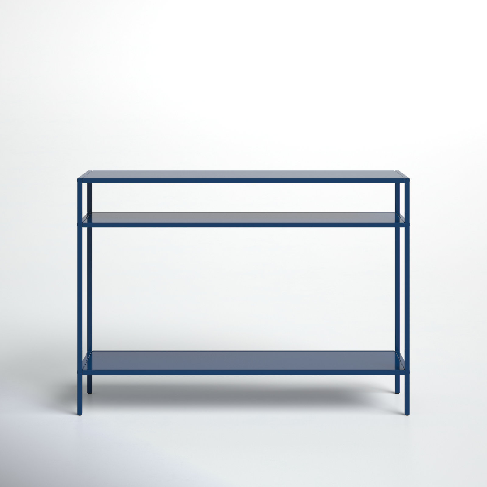 Aisha Console Table, Mykonos Blue, 30" H x 42" W x 10" D