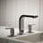 ParallelWidespread Bathroom Faucet, 3-Hole Two Lever Handle Bathroom Sink Faucet-90573832-123136706