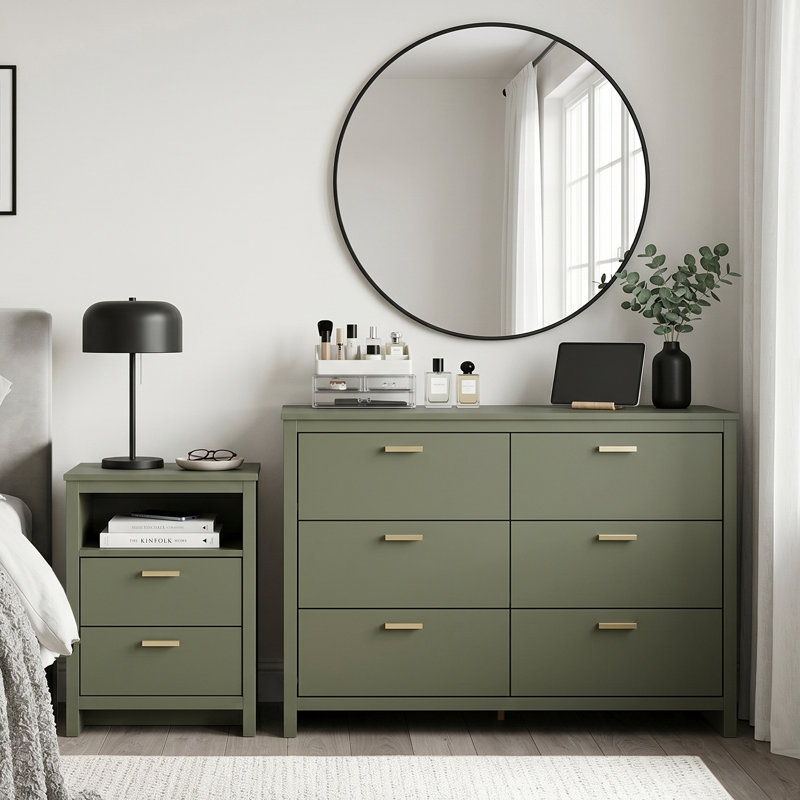 BONNY Piece Bedroom Set, Kale Green