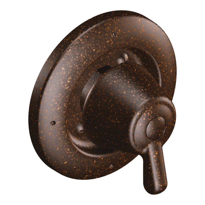 Garniture de robinet de robinet de transfert avec poignée levier Moen®, Bronze huilé