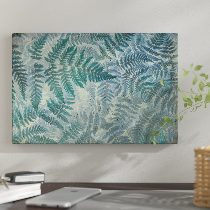 « chêne à motif », impression sur toile, H 18 po x l 26 po x P 1,5 po, Toile tendue, Pas de tapis