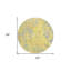 Tapis rond 8 po