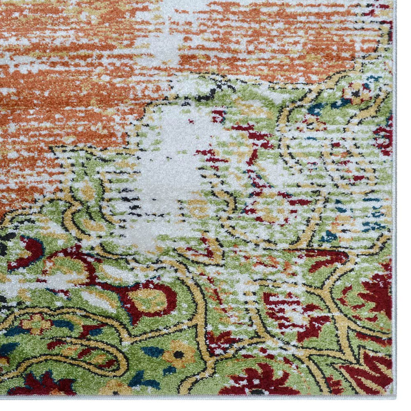 Tapis de couloir en polypropylène Crayton , Tapis de couloir 3 pi 2 po x 10 pi