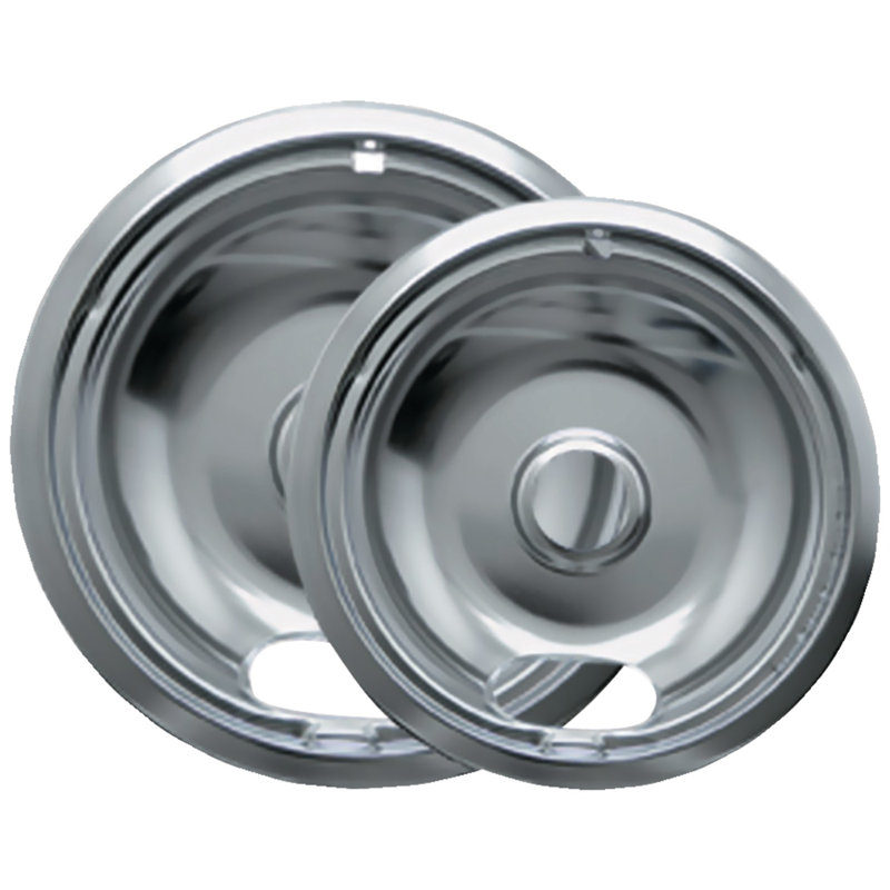 Range Kleen Universal Range Drip Pan, Chrome
