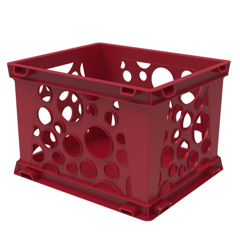  Mini Crate, Red, 12-Pack, Red