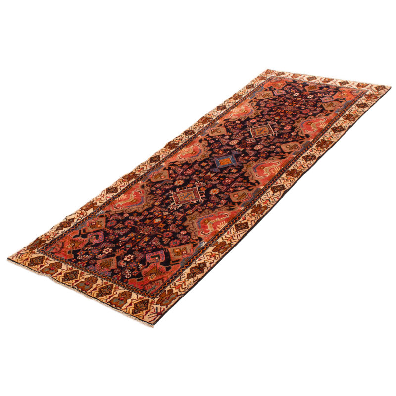 Tapis bleu marine unique 3 pi 5 po x 9 pi 8 po Andelz