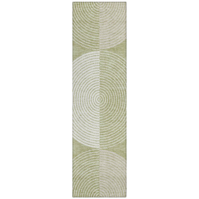 Machine Washable Indoor/Outdoor Howle ACN2281 Geometric Rug