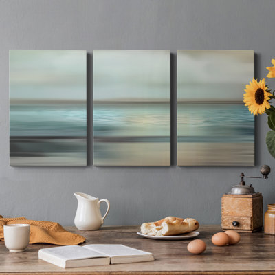 " Shimmering Sea " 3 - Pieces
