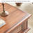 Solid wood storage coffee table