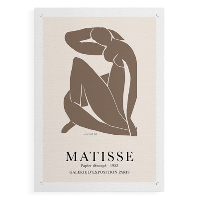 Matisse CCVI, reproduction encadrée - reproduction de toile seulement - NON-CADRE