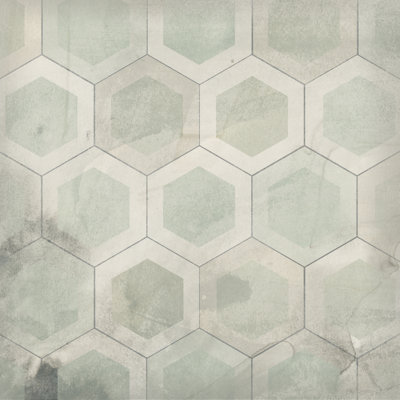 Carreau hexagonal VII