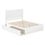 Jeinny Solid Wood Platform Bed with Matching Footboard & Trundle-835714340-835714336