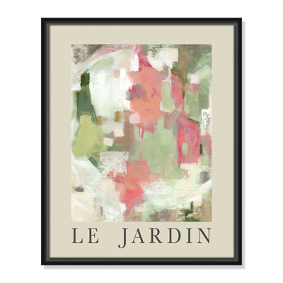 Botanical Poster Collection "Le Jardin" Print by Carol Robinson