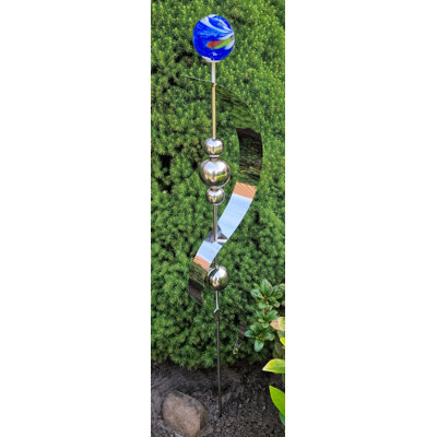 Saco Metal Abstract Gazing Ball