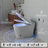 Los Flexi 956 Smart Toilet, Full Area UV Light, Removable Child Seat, Side Control Panel, Built-In Water Tank Bidet Toilet, Foot Sensor, Instant Warm Water, Heated Seat, Warm Air Dryer-126171276
