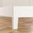 Solid Wood Platform White Bed With Wooden Slats No Box Spring Needed Easy Assembly 12 Inch Grand-1186353686