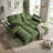 65'' Wide 3-in-1 Convertible Sleeper Sofa with Side Table-1643727761