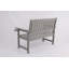 Banc minimaliste gris clair écologique et recyclable-1212399921