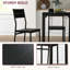 Ensemble de table de salle à manger 3 pièces pour 2 personnes, table de cuisine moderne et chaises, ensemble de salle à manger pour coin-repas, petit espace, appartement, peu encombrant