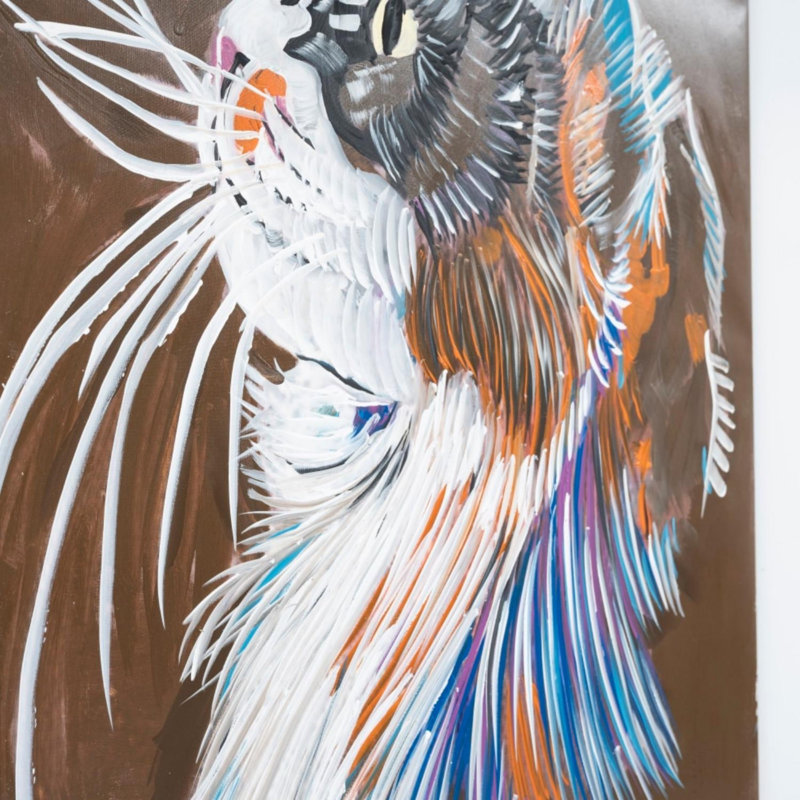 Peintures murales sur toile