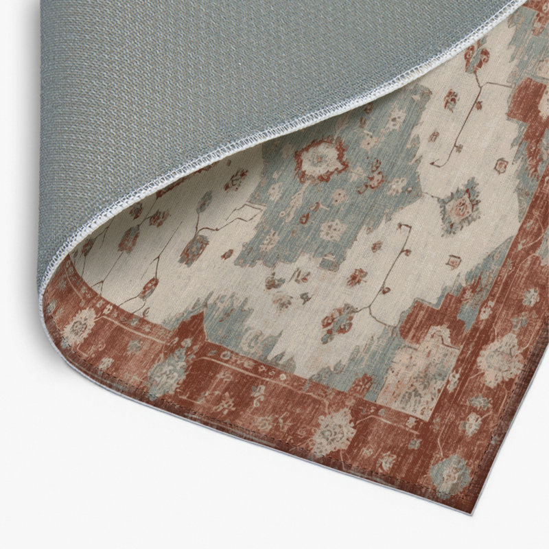 Tapis d'intérieur et d'extérieur surteint beige, Rectangulaire 2 pi x 3 pi