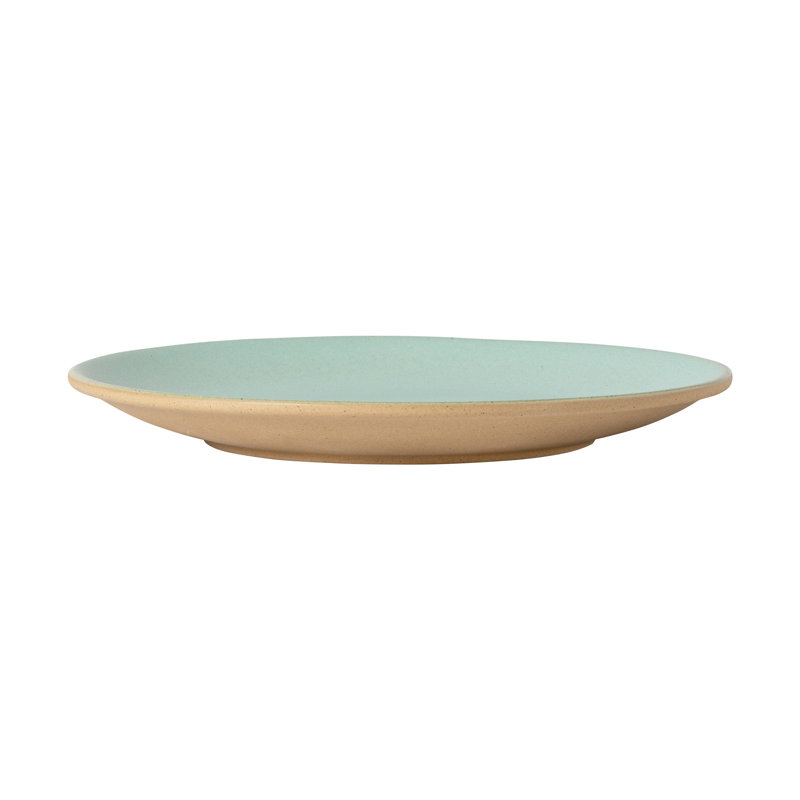 Arenito Eco Gres Amarela Dinner Plate, Aqua