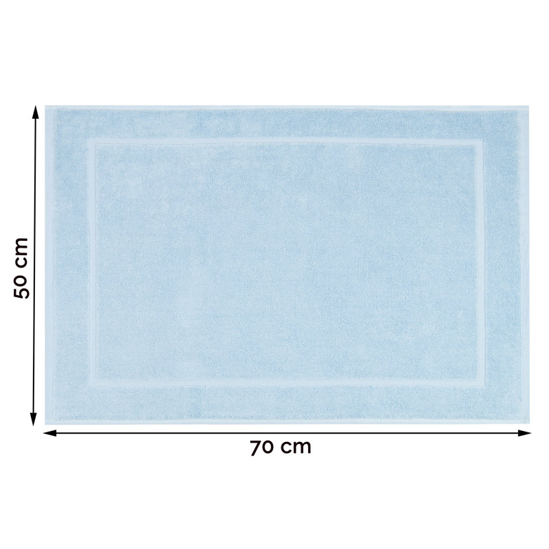 Bath Rug, Light Blue