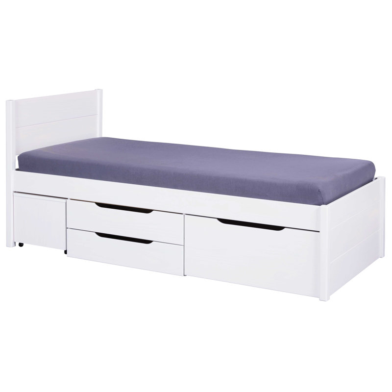 Storage bed Awat - Incl. nightstand, 90 x 200cm