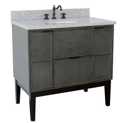 37'' Single Bathroom Vanity with Top