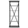 Athon Metal 2-Piece Console Table and Bookcase Set