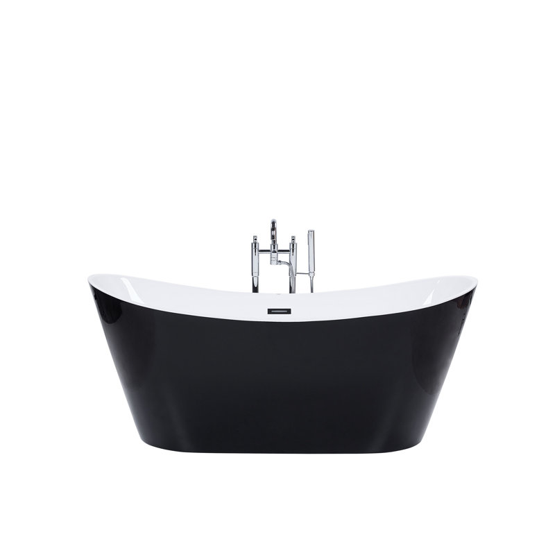 Othello 1800mm x 750mm Soaking Acrylic Bathtub, 72cm H x 76cm W x 160cm L