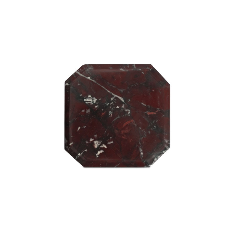 Forli Marble Box Rainforest Green, Red
