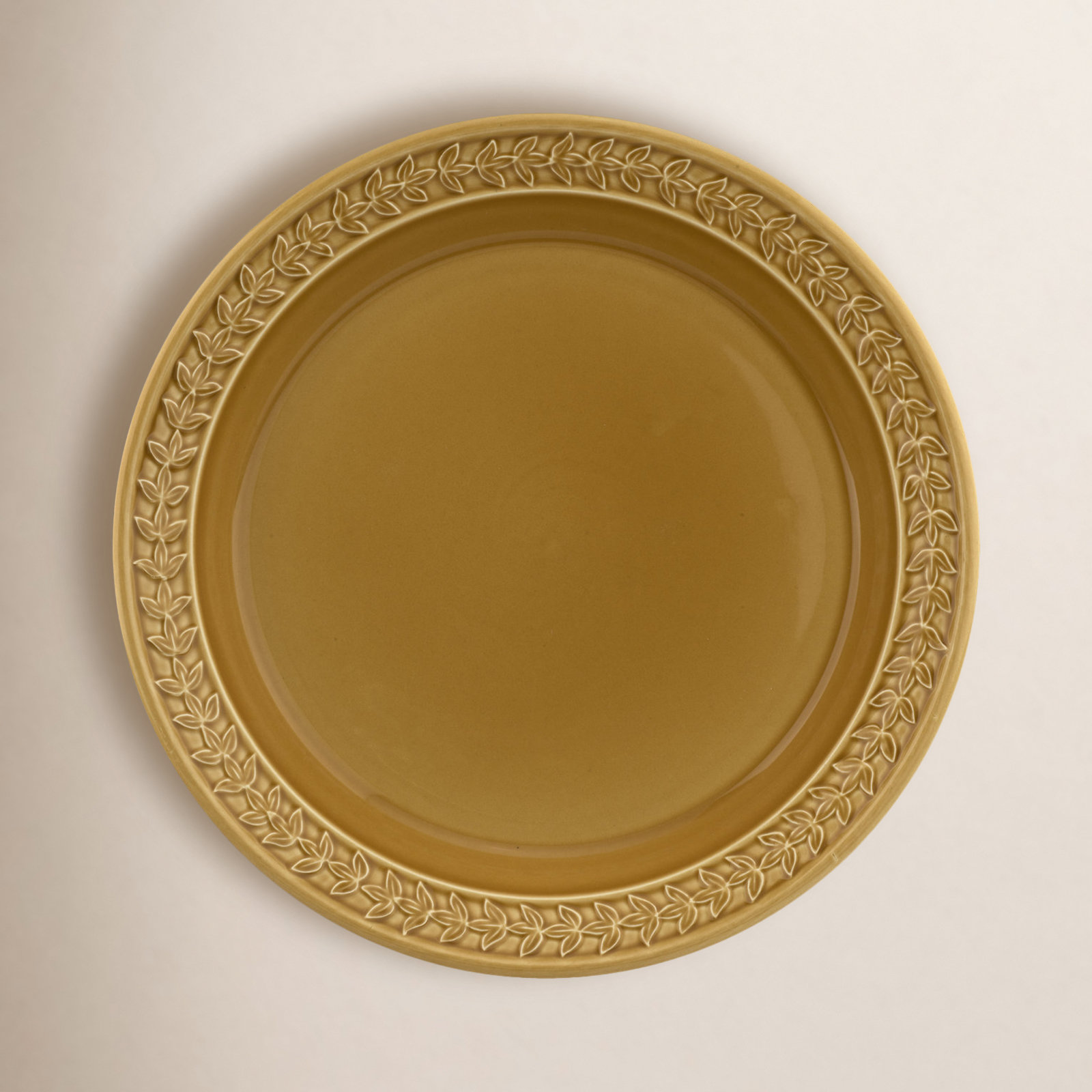 Botanic Garden Harmony 11" Dinner Plate, Amber