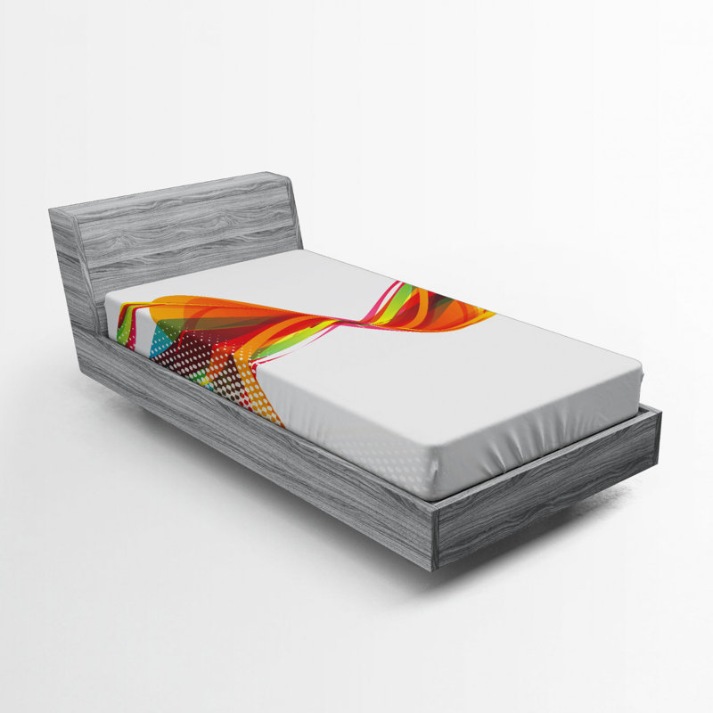 Microfiber Fitted Sheet, Twin Fitted Sheet
