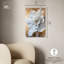 Florals "Bloom White Petals" par Art Remedy sur toile-99523566-99523549