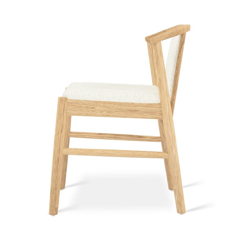 Chaise de salle à manger Lanark, Lundy Vista, Chêne blanc