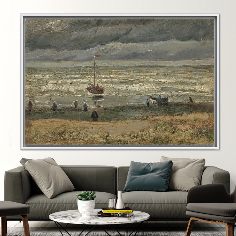 Print on Canvas, White Floater Framed, 25 cm H x 35 cm W