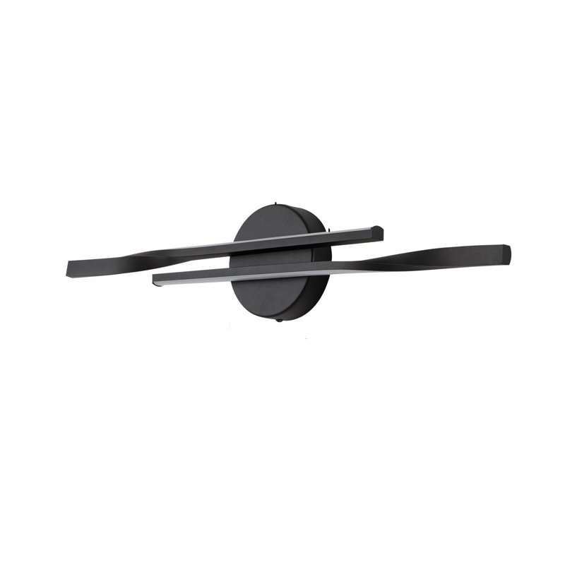 Shoji 2 - Light Dimmable LED Vanity Light, Black