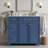 36" Modern Bathroom Vanity - Ceramic Sink, Soft-Close Doors, Smart Storage-1712897838