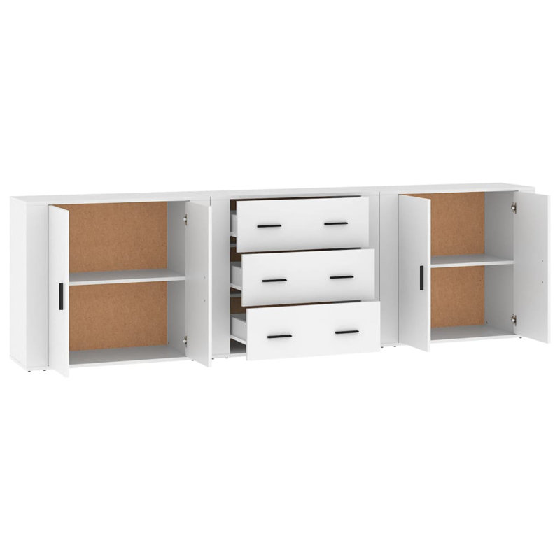 Mazon Display Cabinet, White